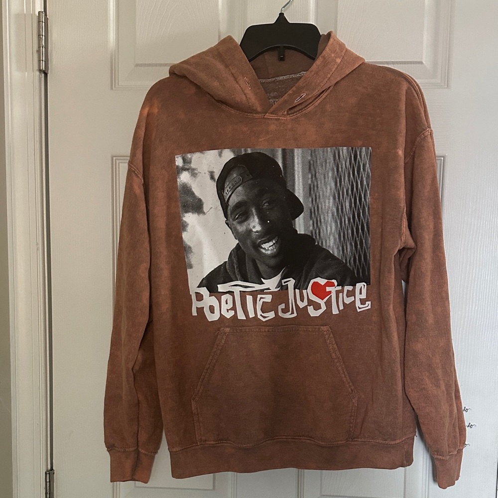 Graphic Hoodie - Brown